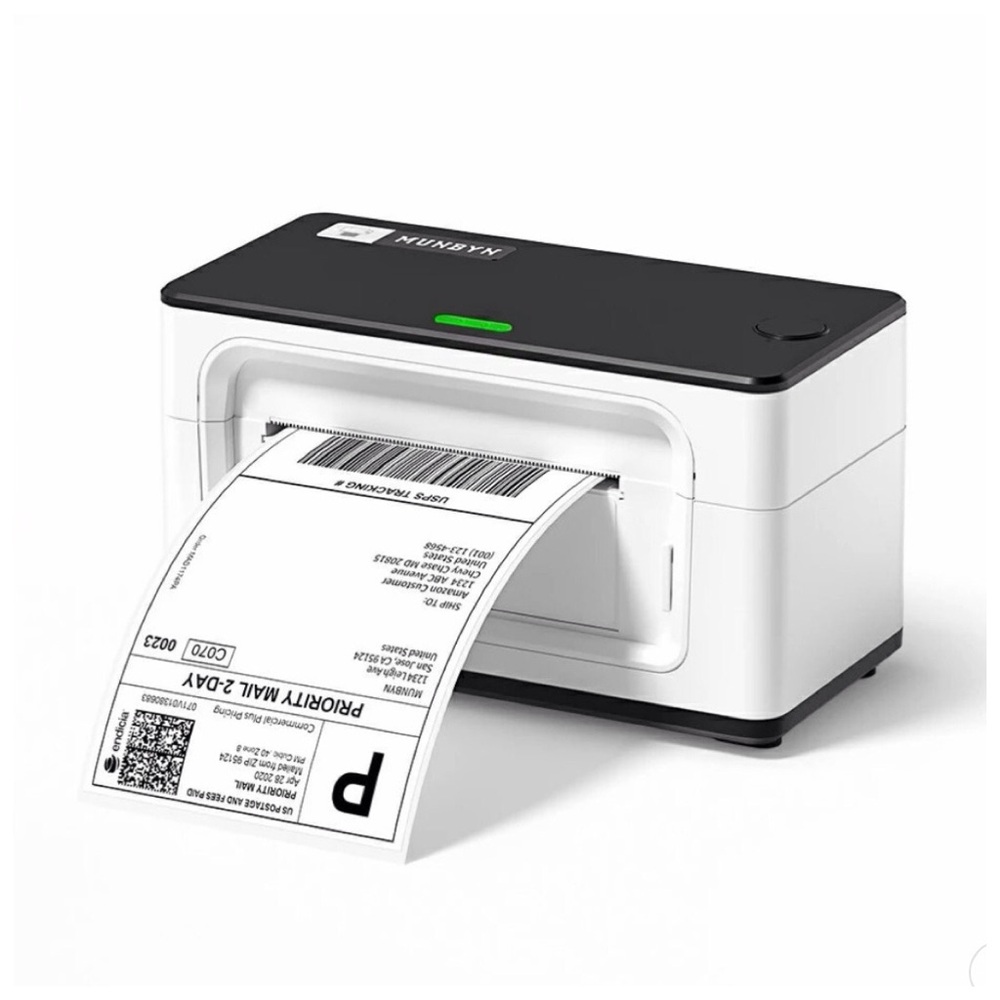 MUNBYN Thermal Shipping Label Printer ITPP941 USB NEW - Picture 2 of 12